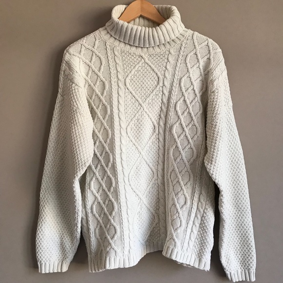 Cherokee Sweaters - Cozy Cable Knit Turtlekneck Sweater